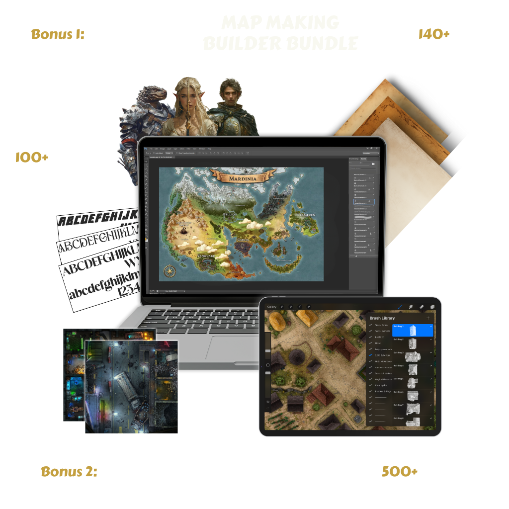 The Ultimate RPG Map Making Bundle